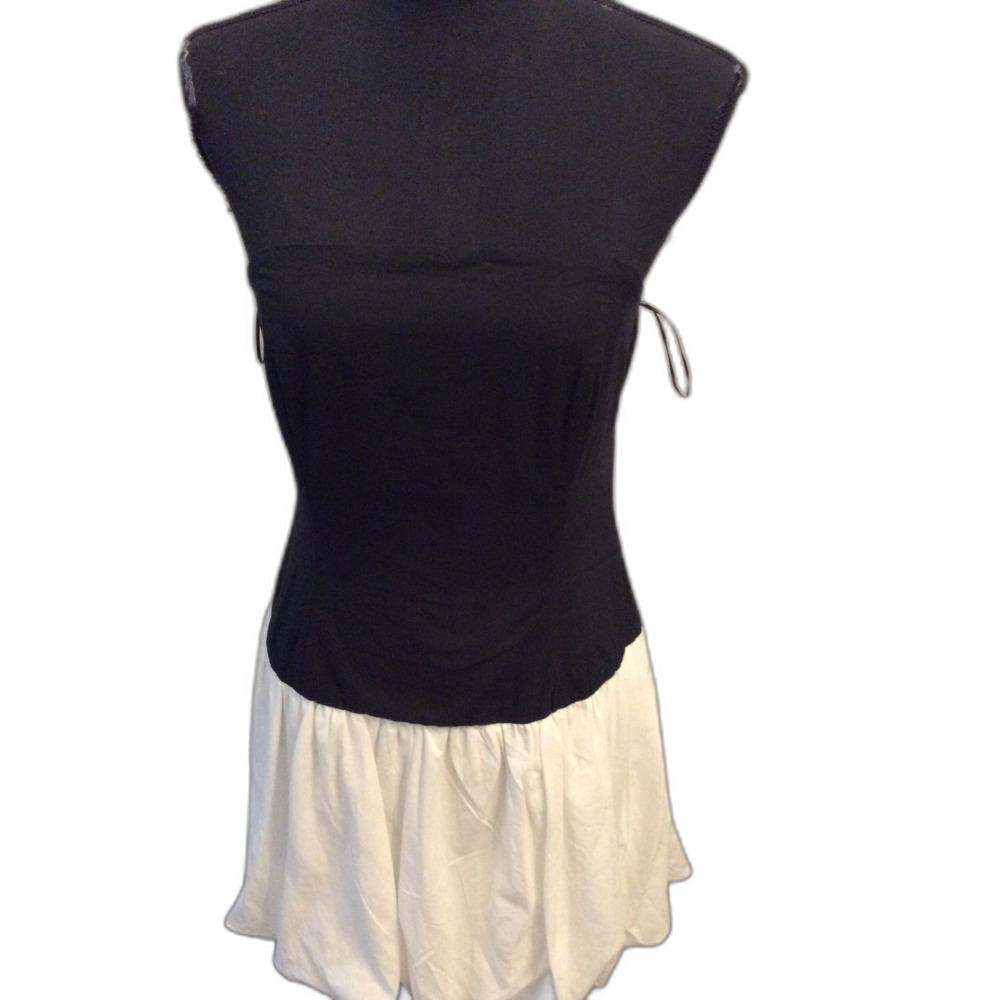 New NWT West of Melrose Bustier and Skirt attached Dress Large Tillys